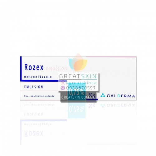 Rozex 0.75% метронидазол эмульсия | 50г